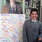 Stuart, assisted by a Time Lord, at his person-centred review.
