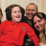 Greer and her short break carer’s family.