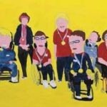 Charlie Lagden, The Ormerod Base, acrylic on canvas, 2009.