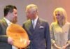 Prince’s Trust Awards recognise young people with SEN Graeme Croton is presented with his award by HRH the Prince of Wales and Joanna Lumley.
