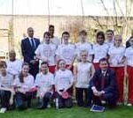 Olympians, the Princess Royal and the Sports Minister join School Games competitors at Downing Street.