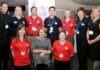 “Tanni” launches healthy kids project Baroness Grey-Thompson (front centre) with Energy Club leaders.