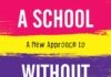 A School Without Sanctions: A new Approach to Behaviour Management The cover of 'A school without sanctions', with red, purple, green and yellow stripes.