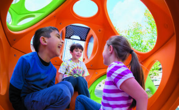 How can inclusive playgrounds support children’s play values and inclusive experiences?