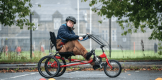 On yer trike!