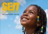 Issue 143 ● July August 2026 Cover of SEN Magazine issue 143, showing smiling Jamaican girl looking up to the sky.